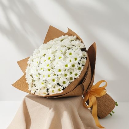Beyaz Papatya Buketi