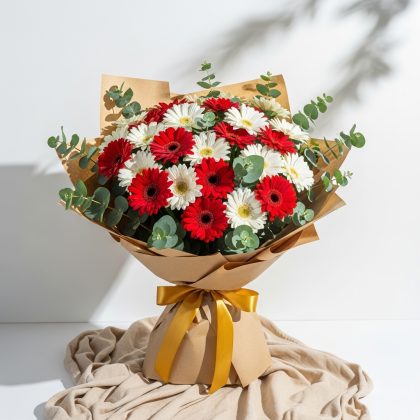 Karışık Gerbera Buketi